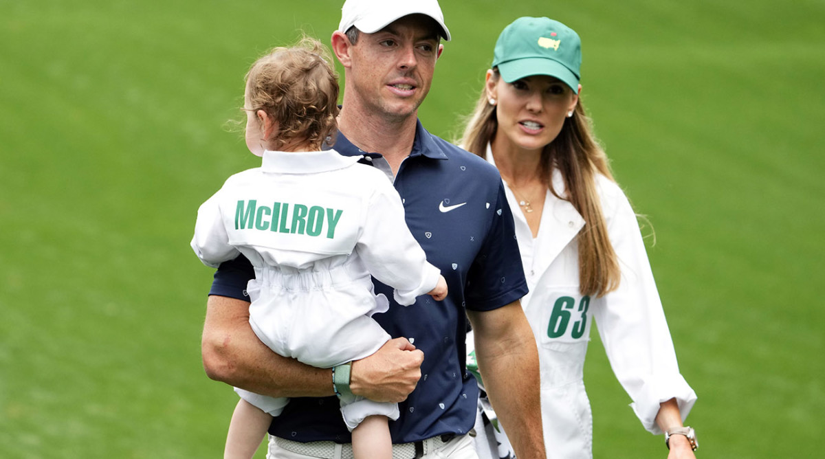 Rory McIlroy and wife Erica McIlr