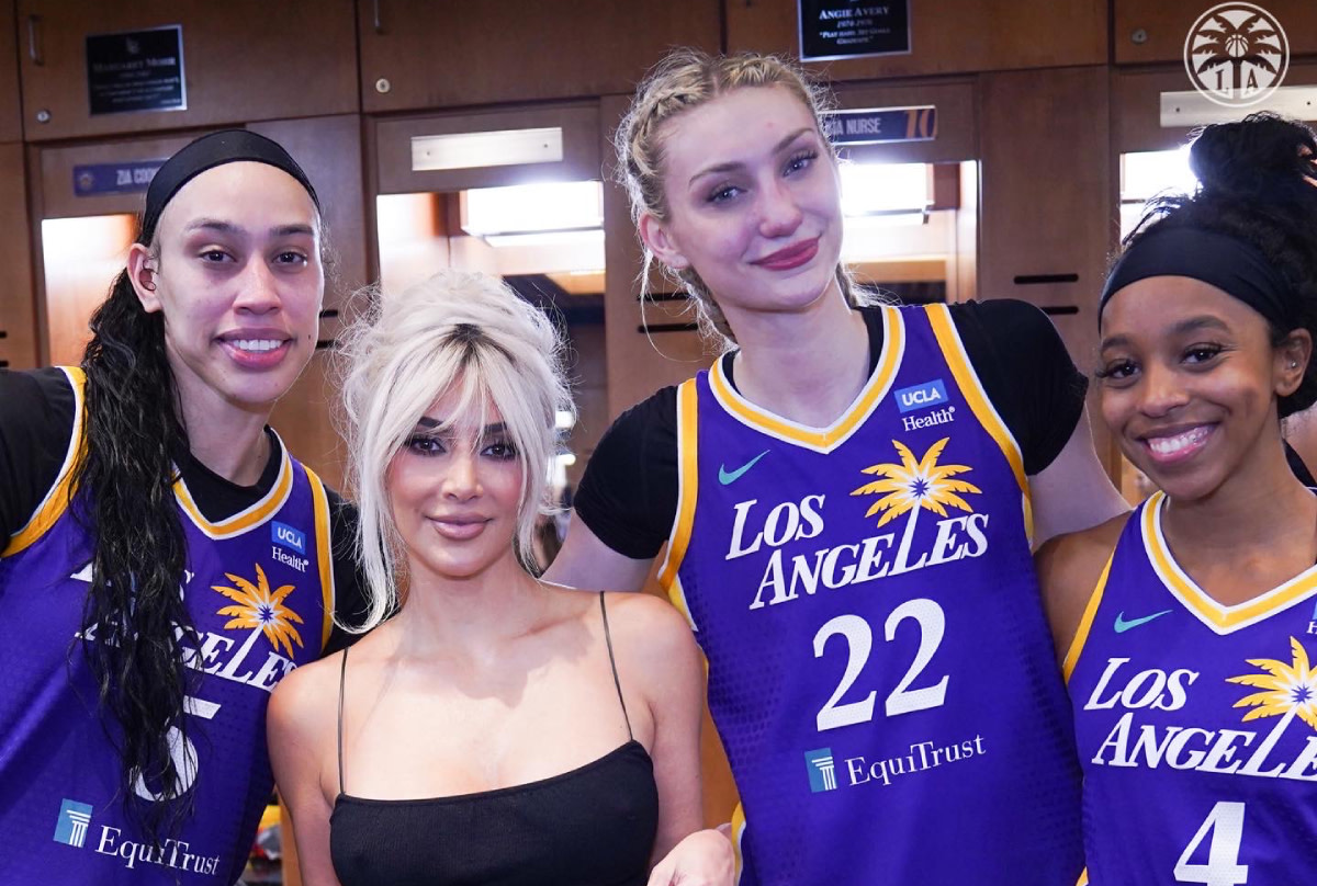 Cameron Brink The No 2 Overall Pick In The 2024 Wnba Draft Had A Special Gift For Kim Kardashian After Her Debut With The Sparks 