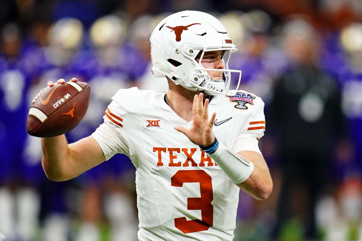 Las Vegas Raiders Projected To Draft Texas QB Quinn Ewers In Latest NFL ...