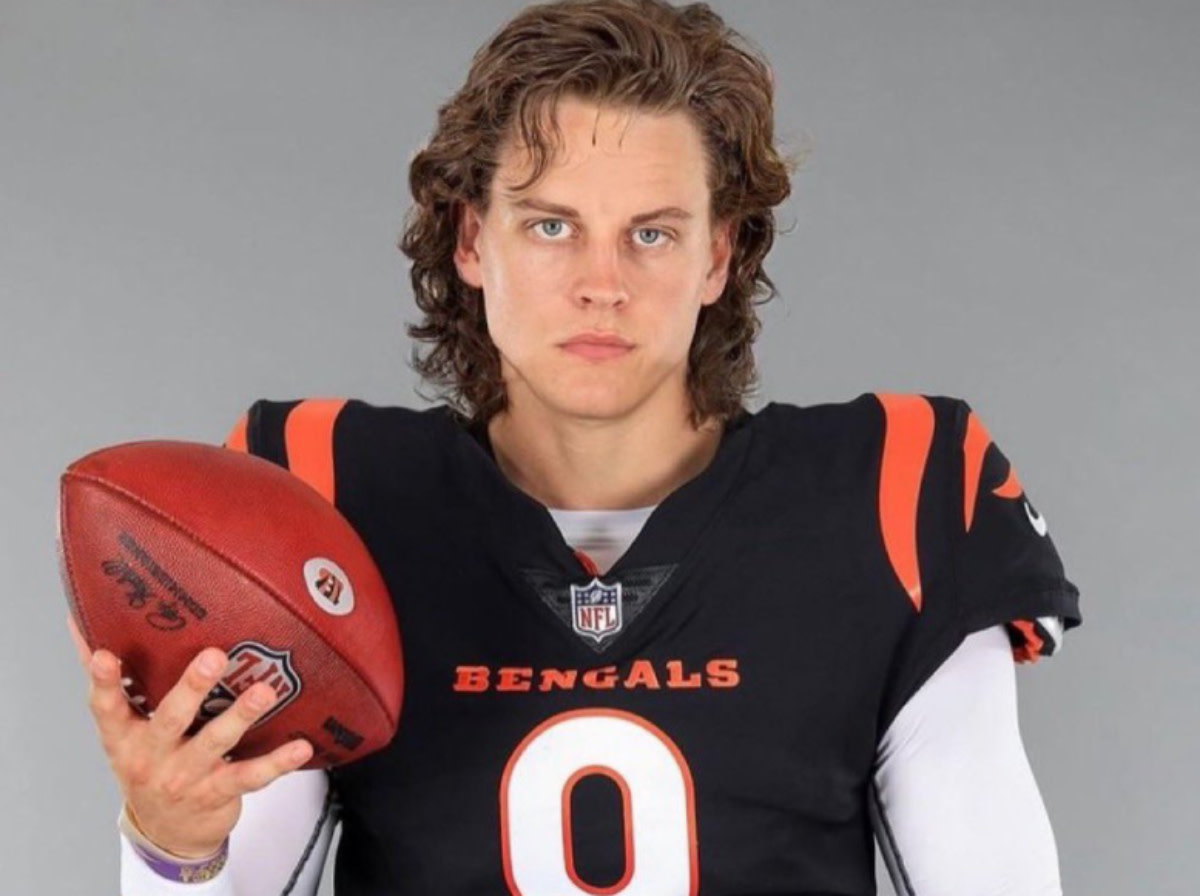 Real or Fake? New Photo of Joe Burrow's Hair Style Has Buzzing