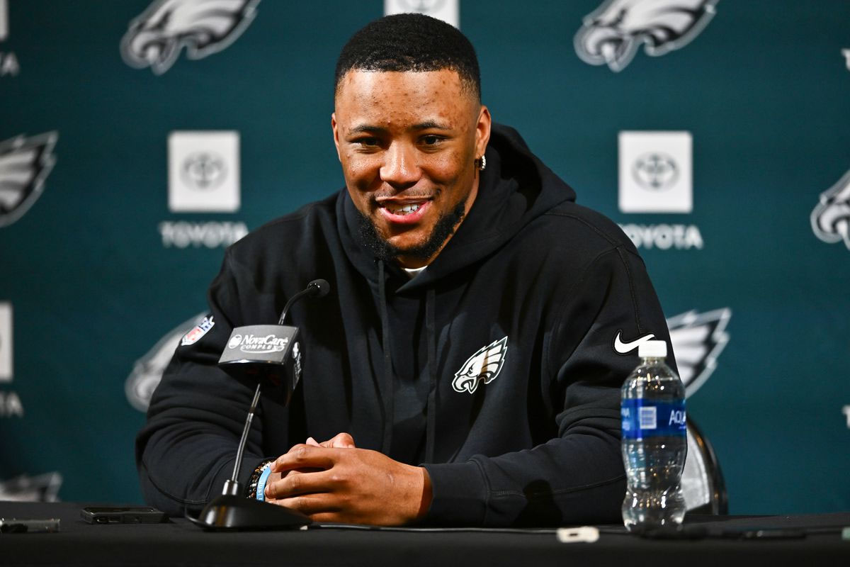 'A Lot Of Talent!' Philadelphia Eagles RB Saquon Barkley Reveals First ...