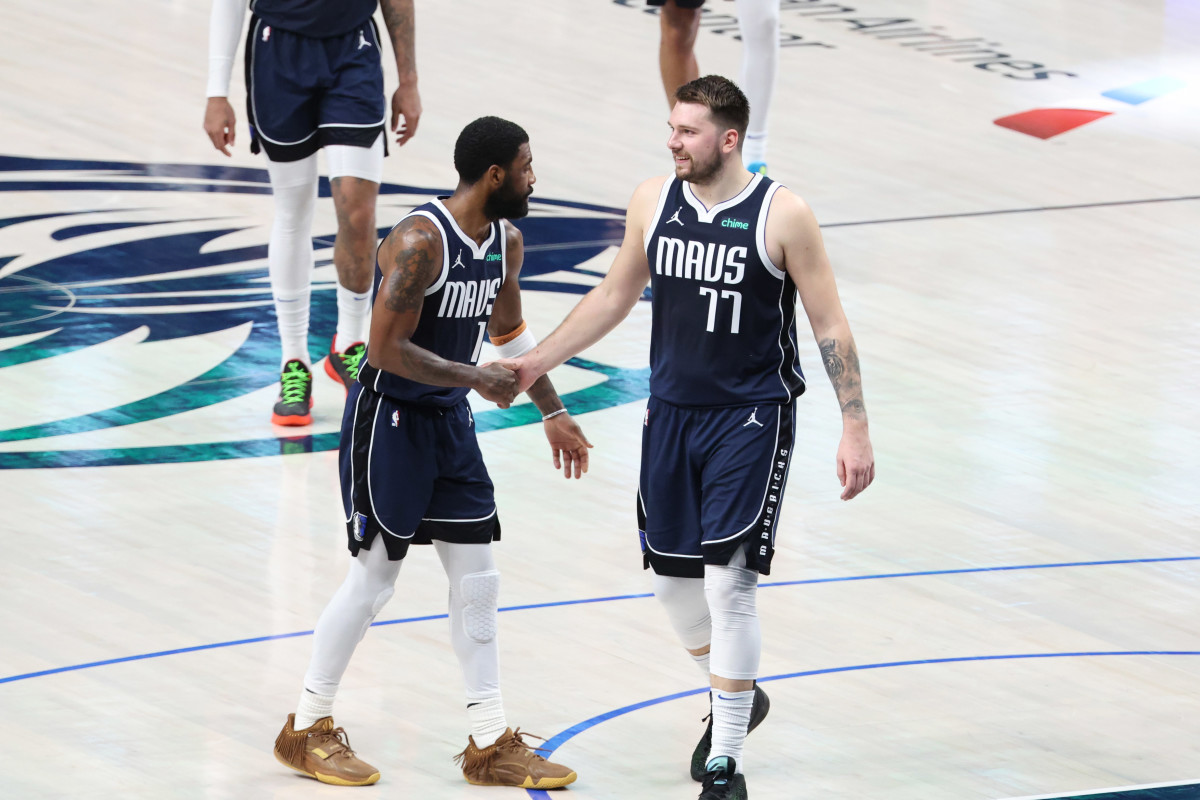 Mics Catch Luka Doncic's Message To Kyrie Irving After Win Vs ...