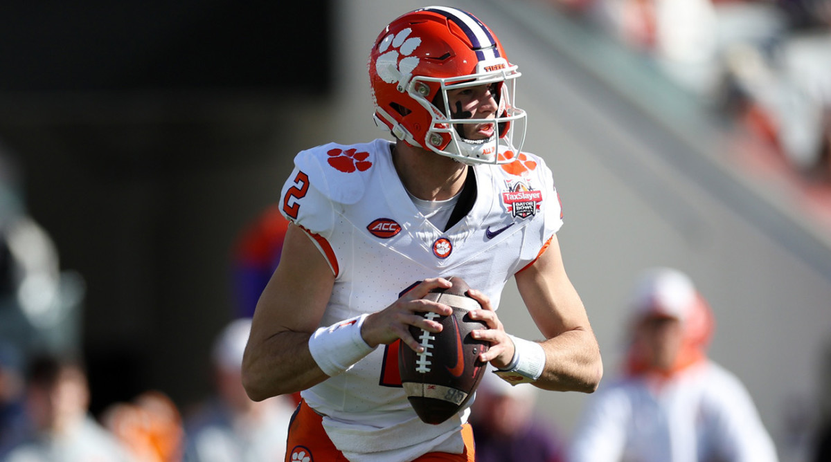 Clemson quarterback Cade Klubnik