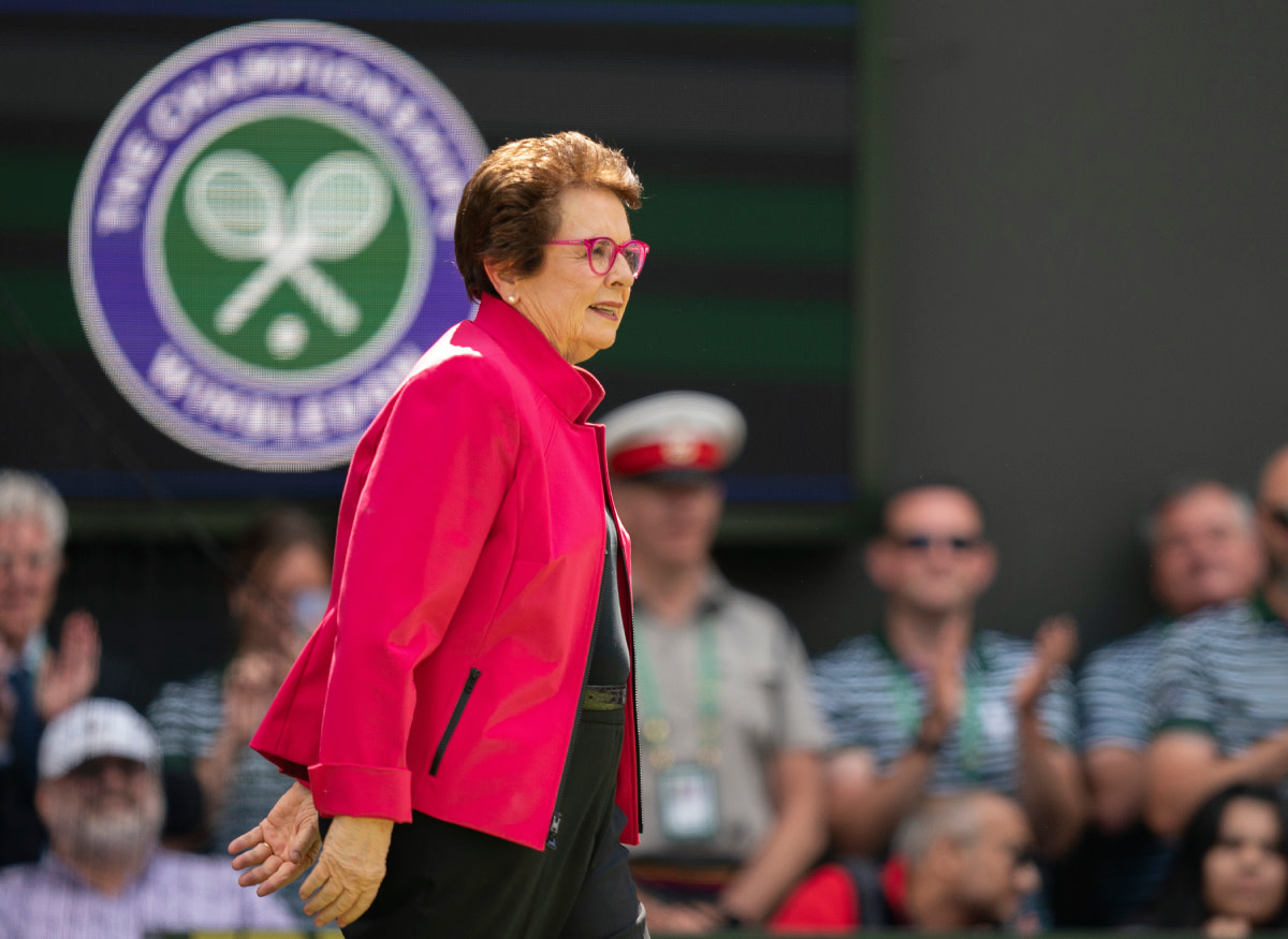 Billie Jean King.