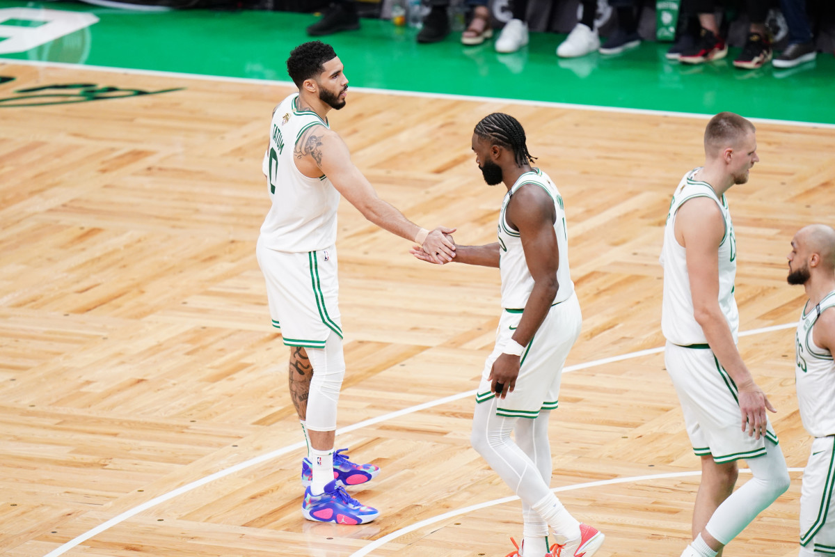 Would Jayson Tatum Not Winning Finals MVP Tarnish His Legacy? - Athlon  Sports