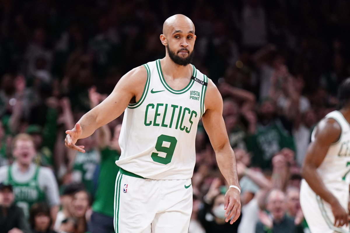 Boston Celtics guard Derrick White