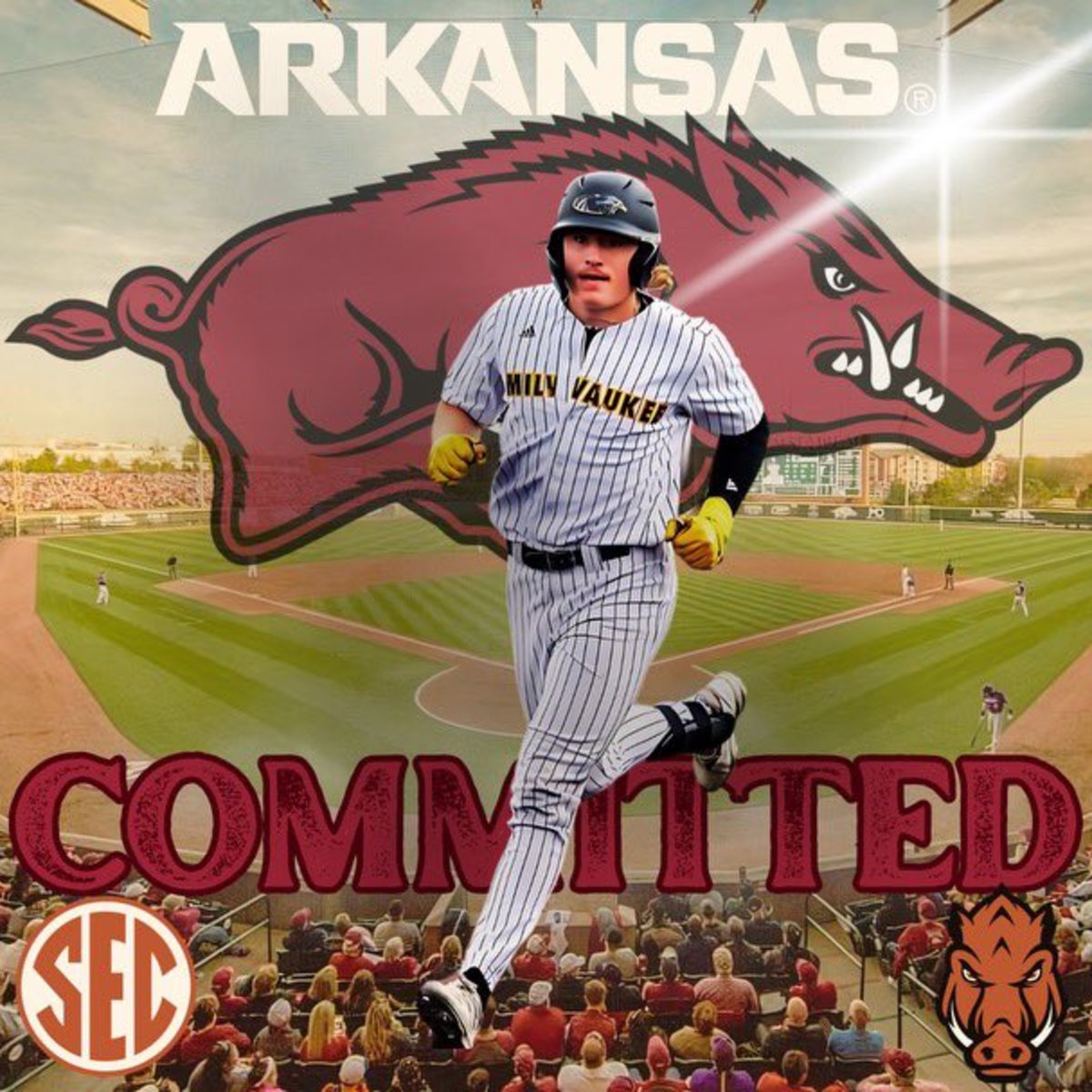 Milwaukee Transfer, Carson Hansen, Transfers To Arkansas Athlon Sports