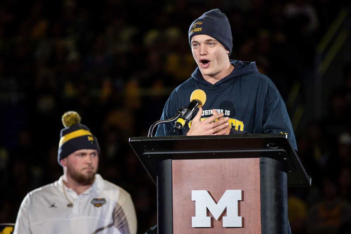 Michigan Football News: J.J. McCarthy Throws Out Awful First Pitch At ...