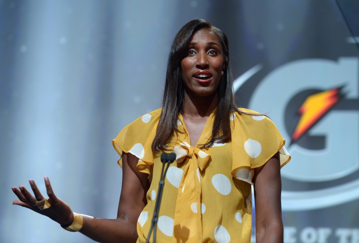 Former Los Angeles Sparks center Lisa Leslie.