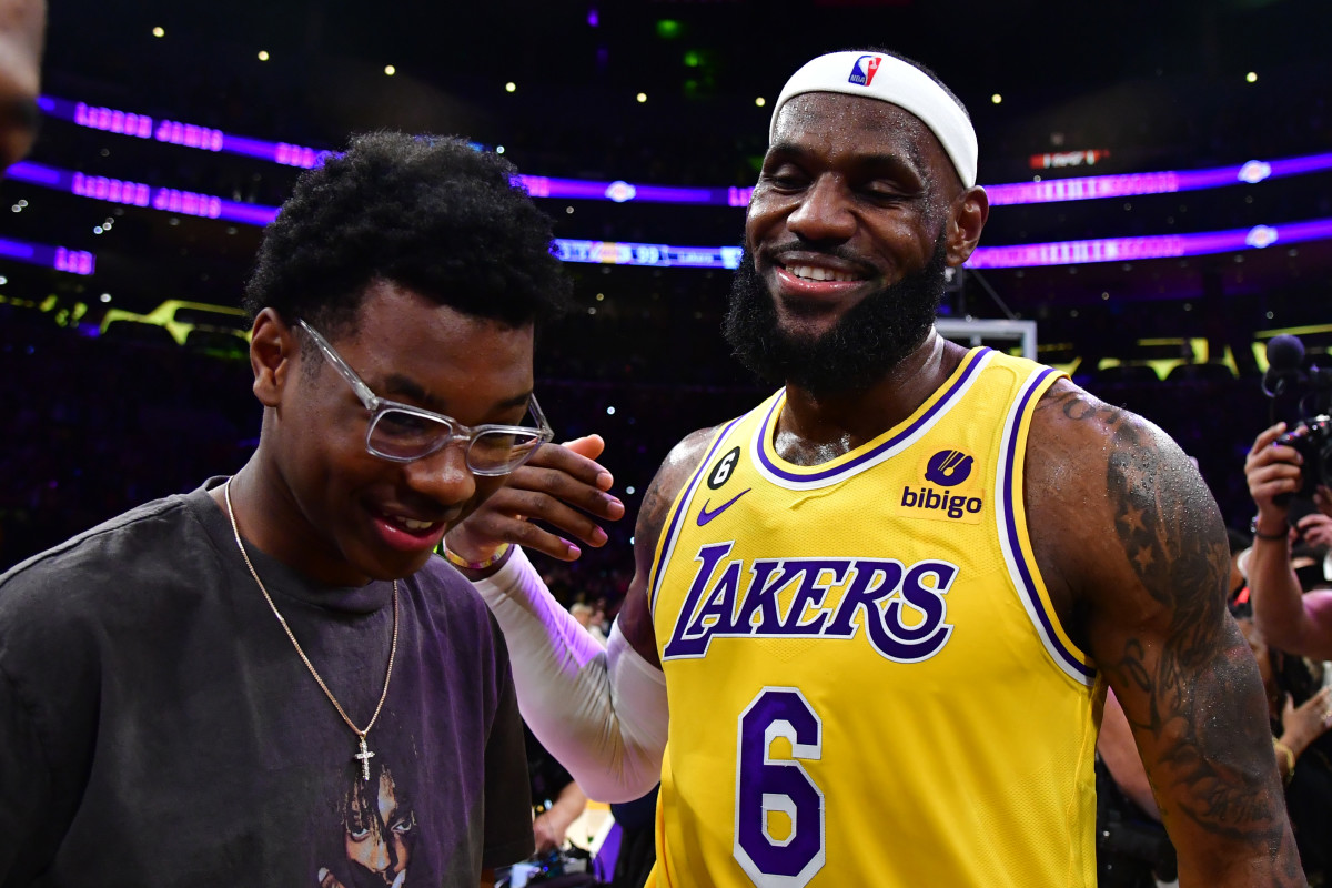 Emotional LeBron James Prepared for Tears After Son Bryce James’ Life-Changing Move - Athlon Sports