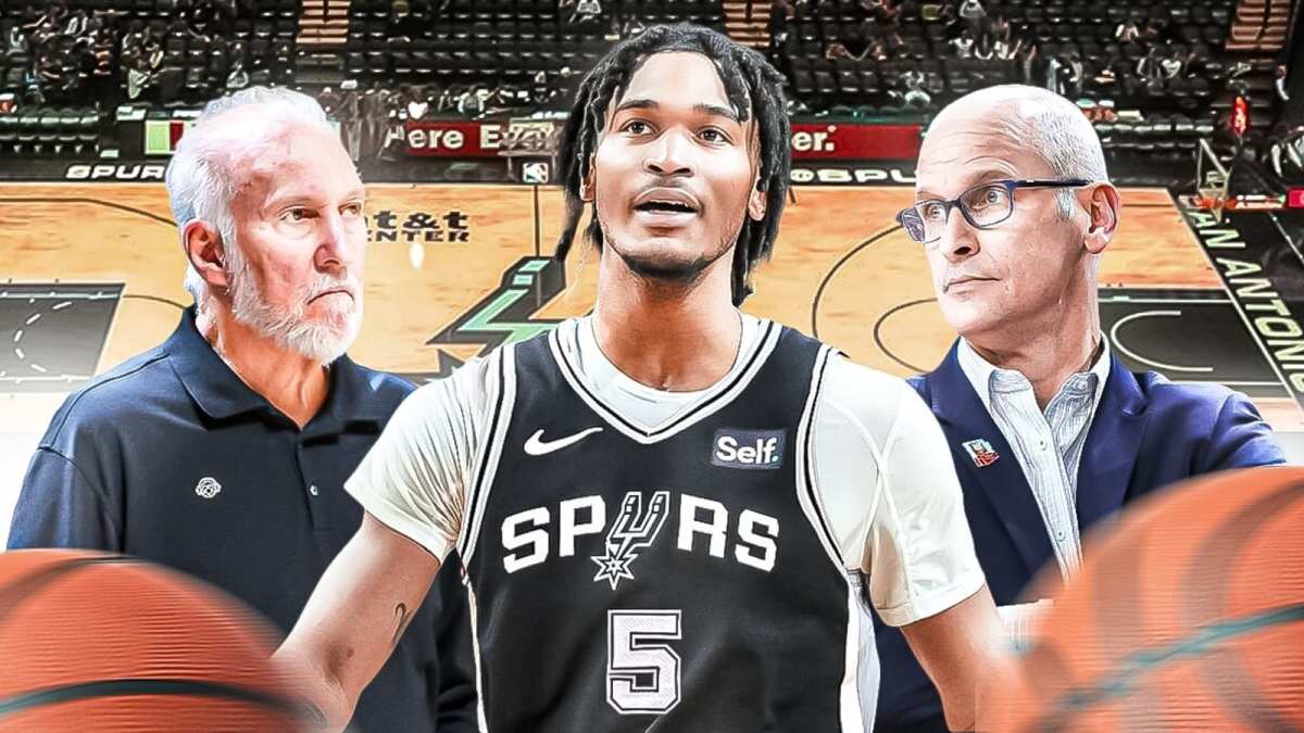 Spurs Stephon Castle Ready to Play for 'Legendary' Popovich After Learning  from Hurley - Athlon Sports