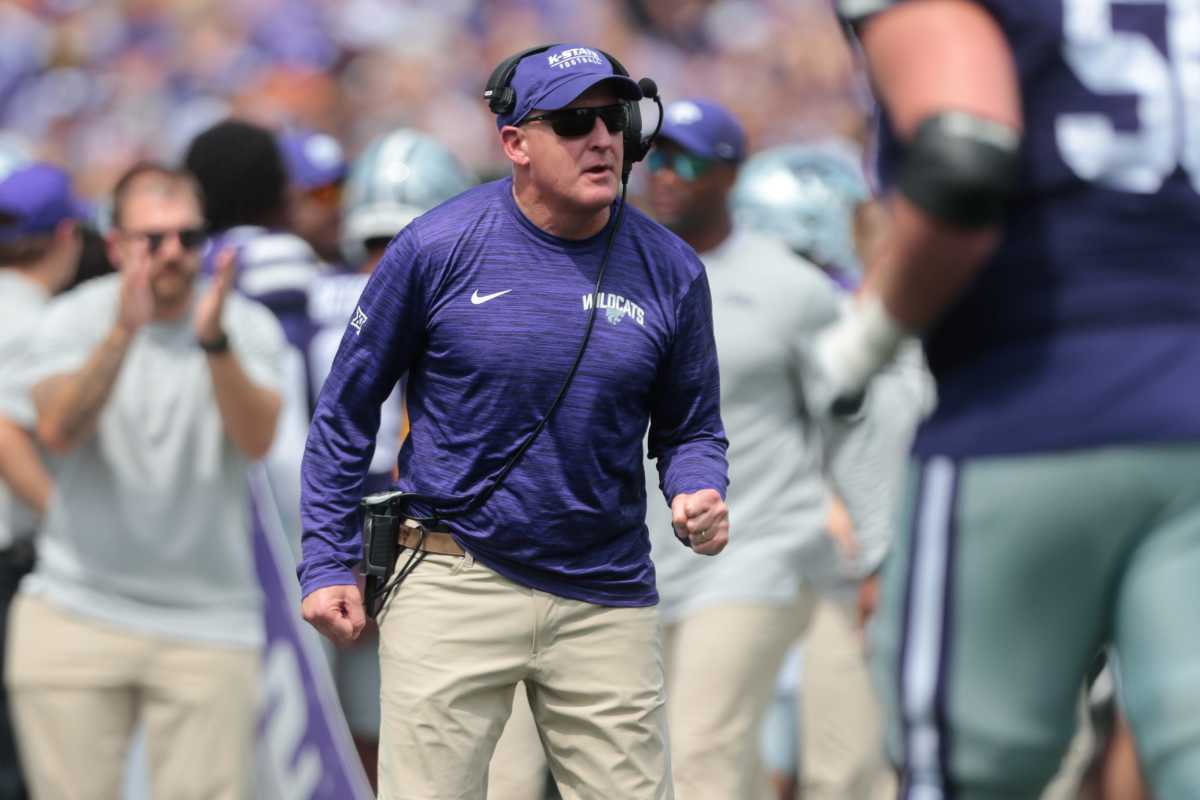 Kansas State coach Chris Klieman