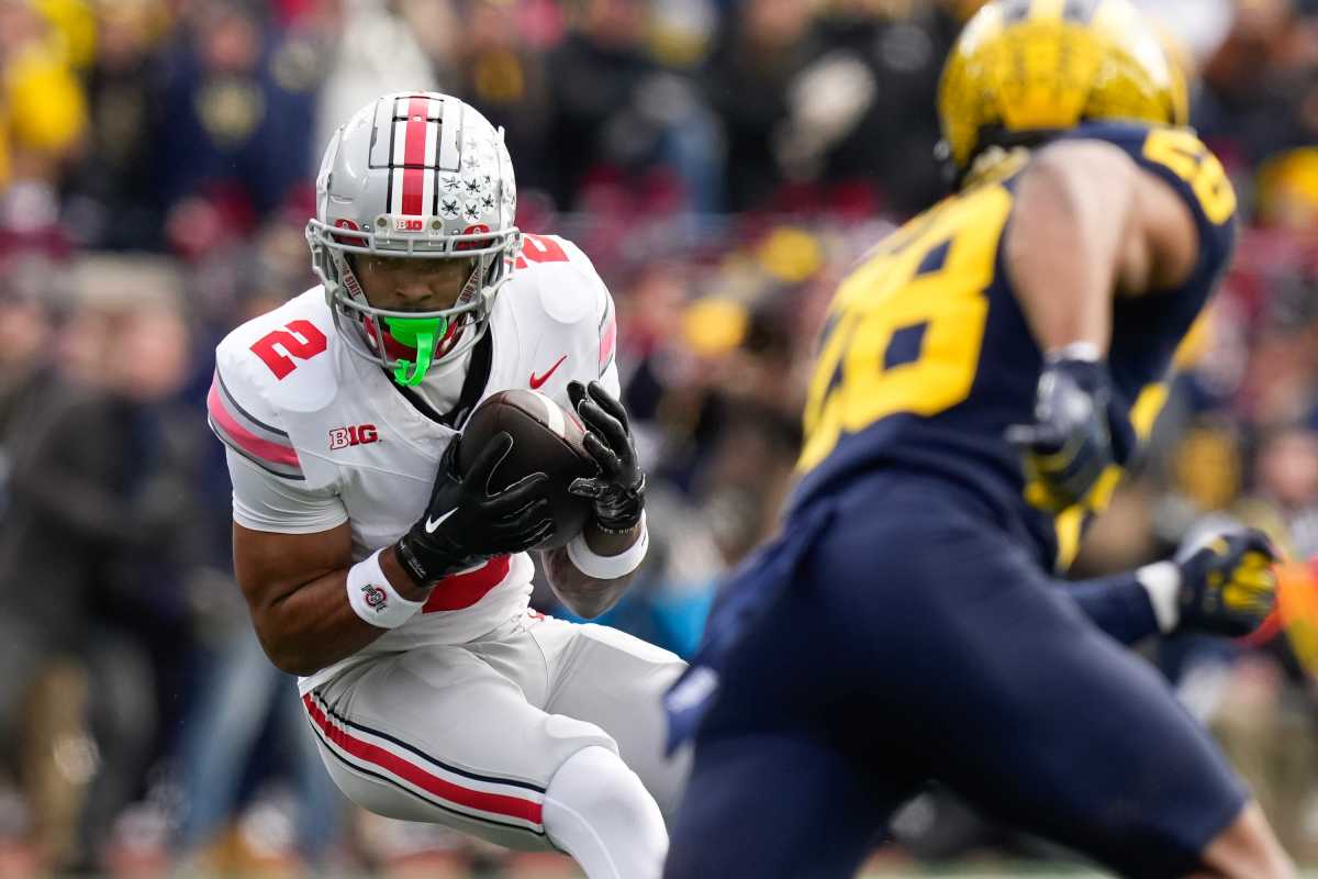 Rams News Rams Land Stud Receiver in 2025 NFL Mock Draft Athlon Sports