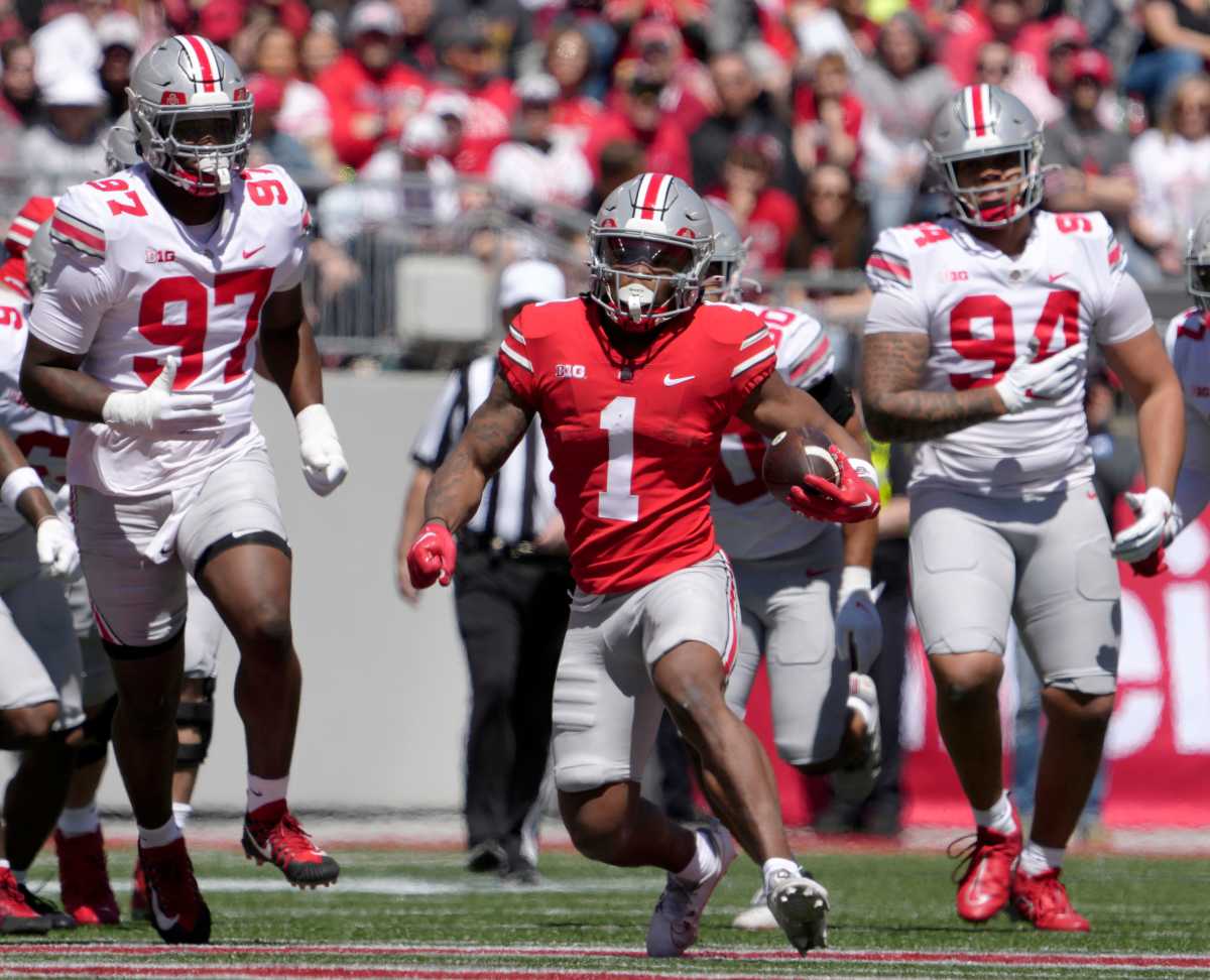 Ohio State Buckeyes RB Quinshon Judkins Named 'Offensive Player To ...