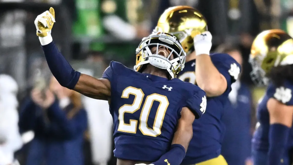 Tampa Bay Buccaneers Draft Notre Dame Corner Benjamin Morrison in