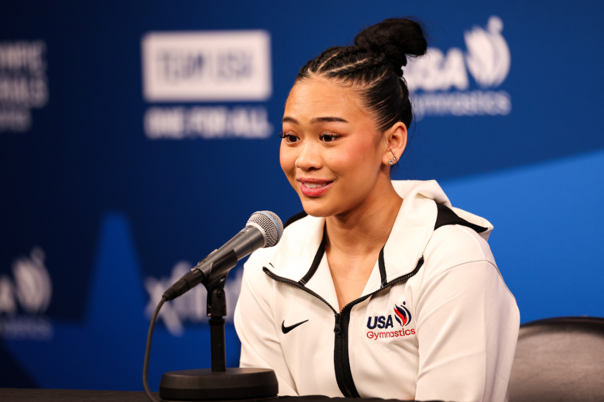 Suni Lee Got 'Chills' Over U.S. Sprinter's Incredible Gold Medal