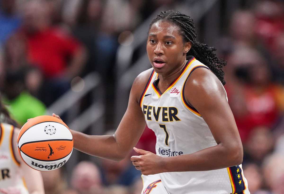 Indiana Fever forward Aliyah Boston