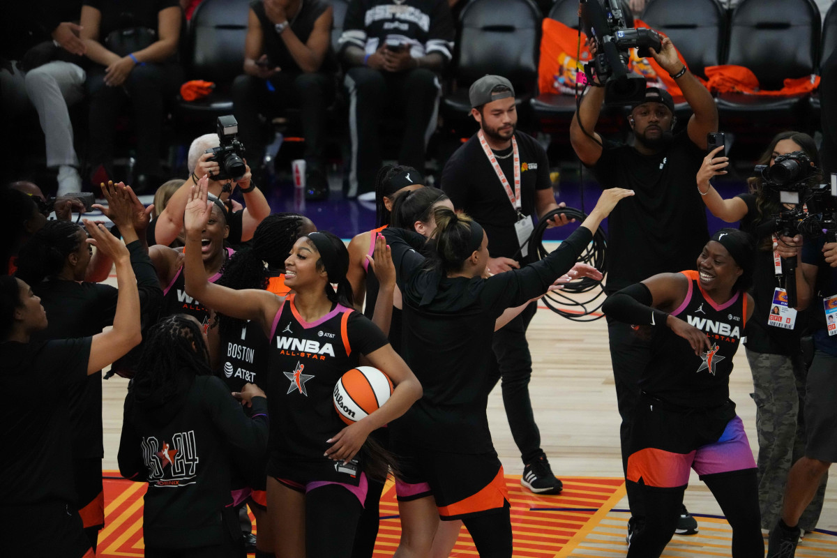 WNBA MVP Drops Powerful Take On AllStar Win Vs. Team USA Athlon Sports
