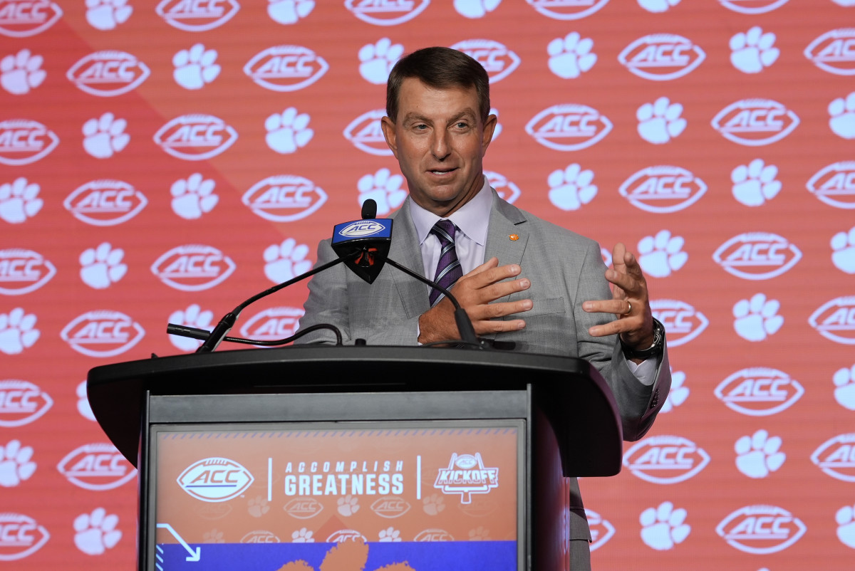 Dabo Swinney’s Odds Of Being First College Football Head Coach Fired