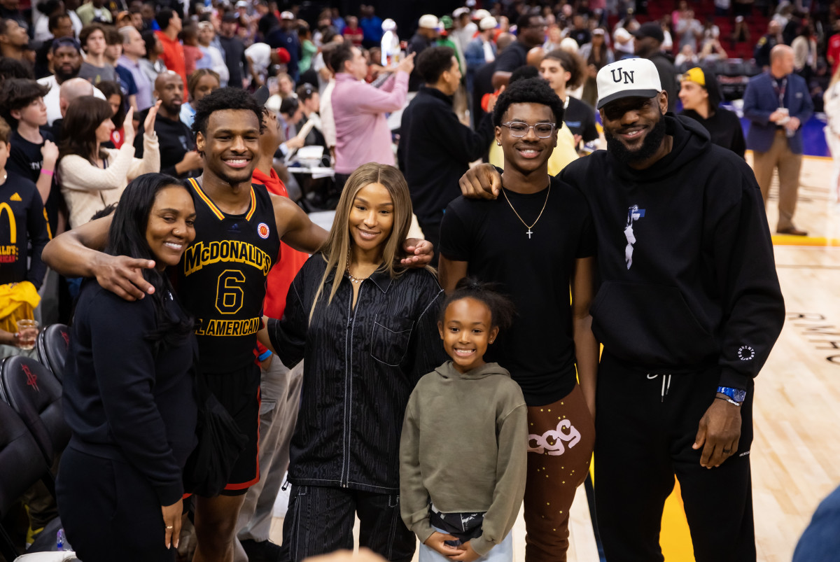 LeBron James' Wife Savannah James Posts Touching Message for Son Bronny ...