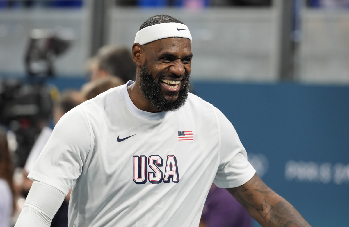 Lakers News Colin Cowherd Declares Team USA 'LeBron Reigns Supreme