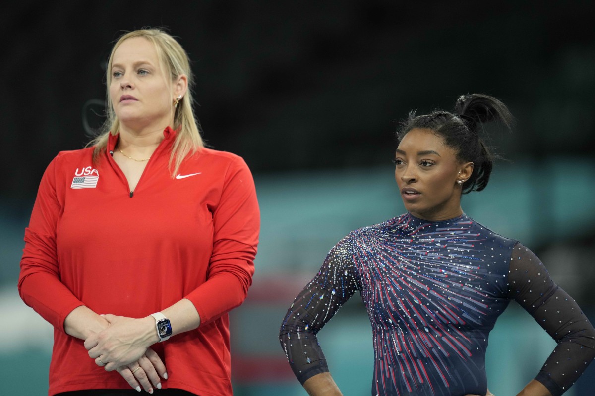 U.S. Gymnastics Coach's Heartbreaking Reaction To Jordan Chiles Bronze