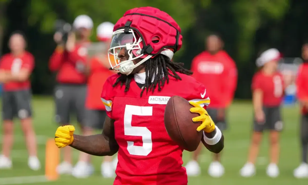 Marquise Brown in Practice