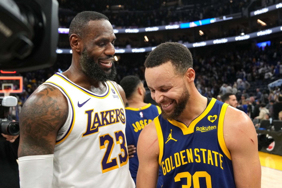 Nick Wright Sets Internet Ablaze After Insane Curry-LeBron Trade Proposal -  Athlon Sports