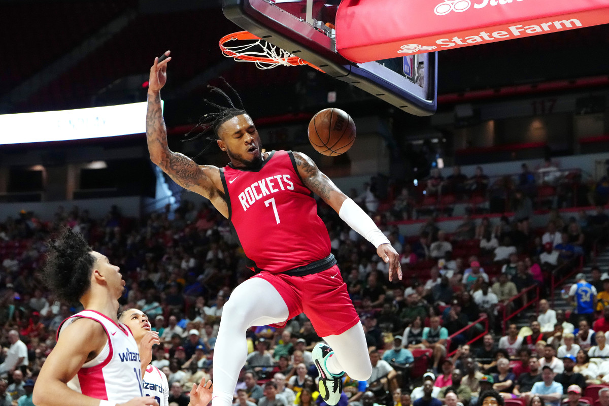 Houston Rockets  Trade Cam Whitmore  to Washington Wizards - Athlon Sports