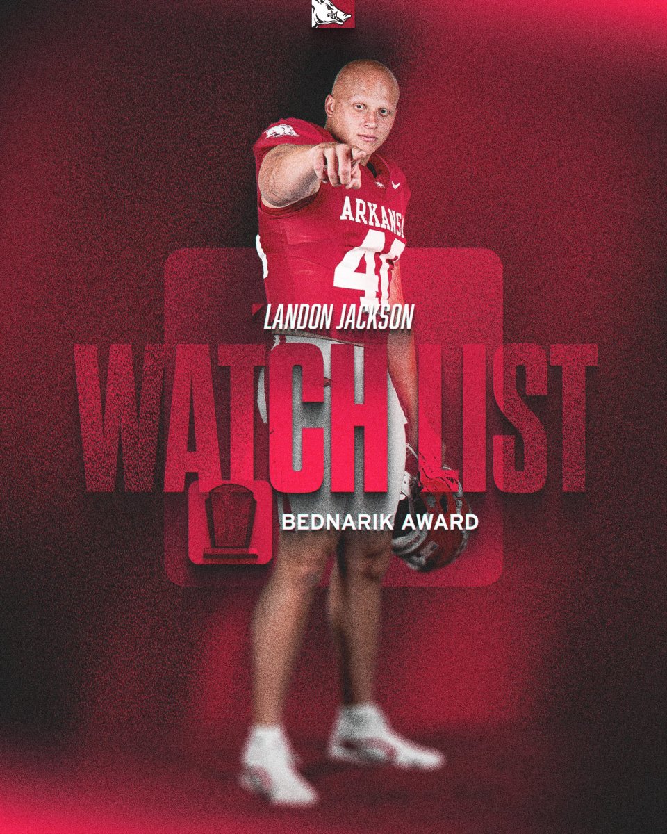 Arkansas DL Landon Jackson Has Been Named To The Watch List For The ...