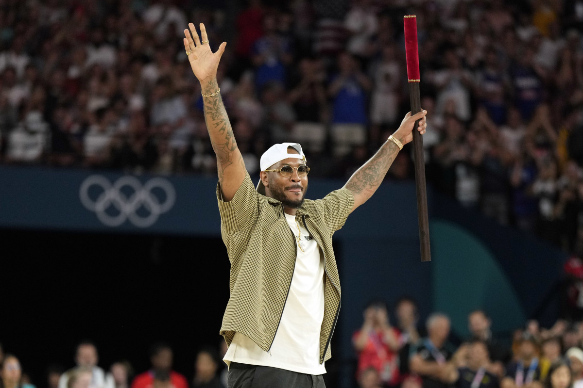 Francis Tiafoe Admires New York Knicks Legend Carmelo Anthony During US