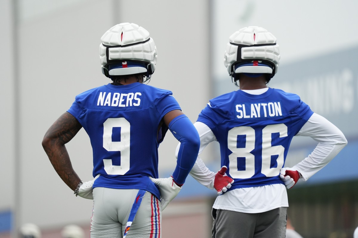 New York Giants Injury Update: Darius Slayton Says Malik Nabers In ...