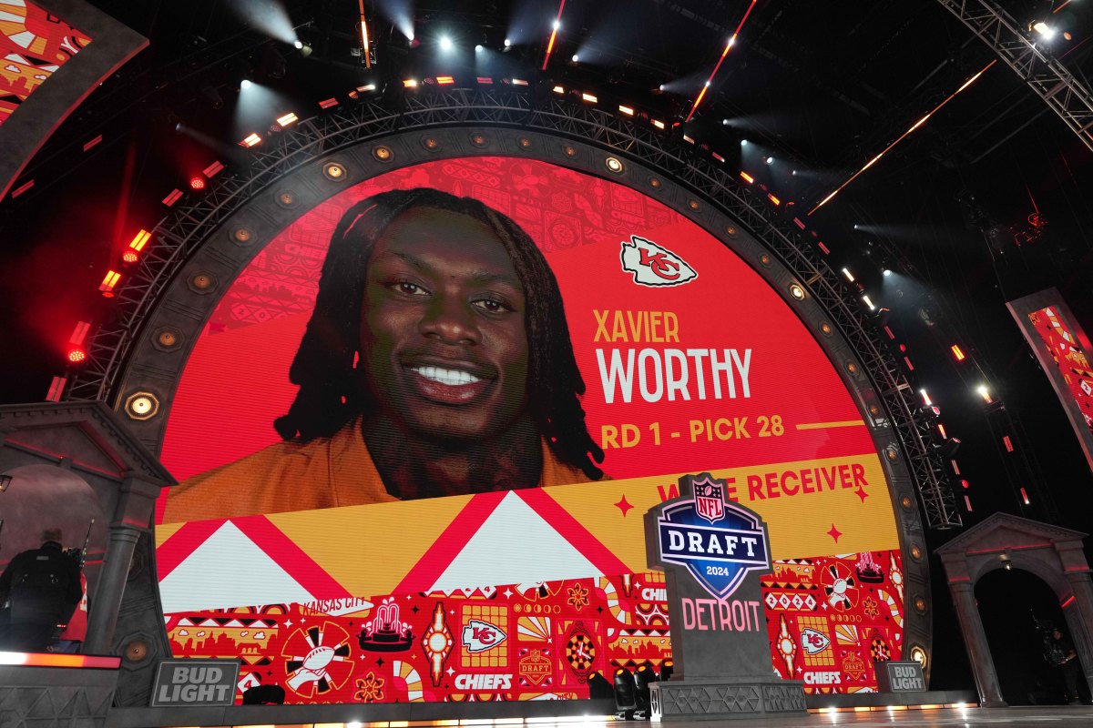 Kansas City Chiefs Still Take Xavier Worthy in 2024 ReDraft Athlon