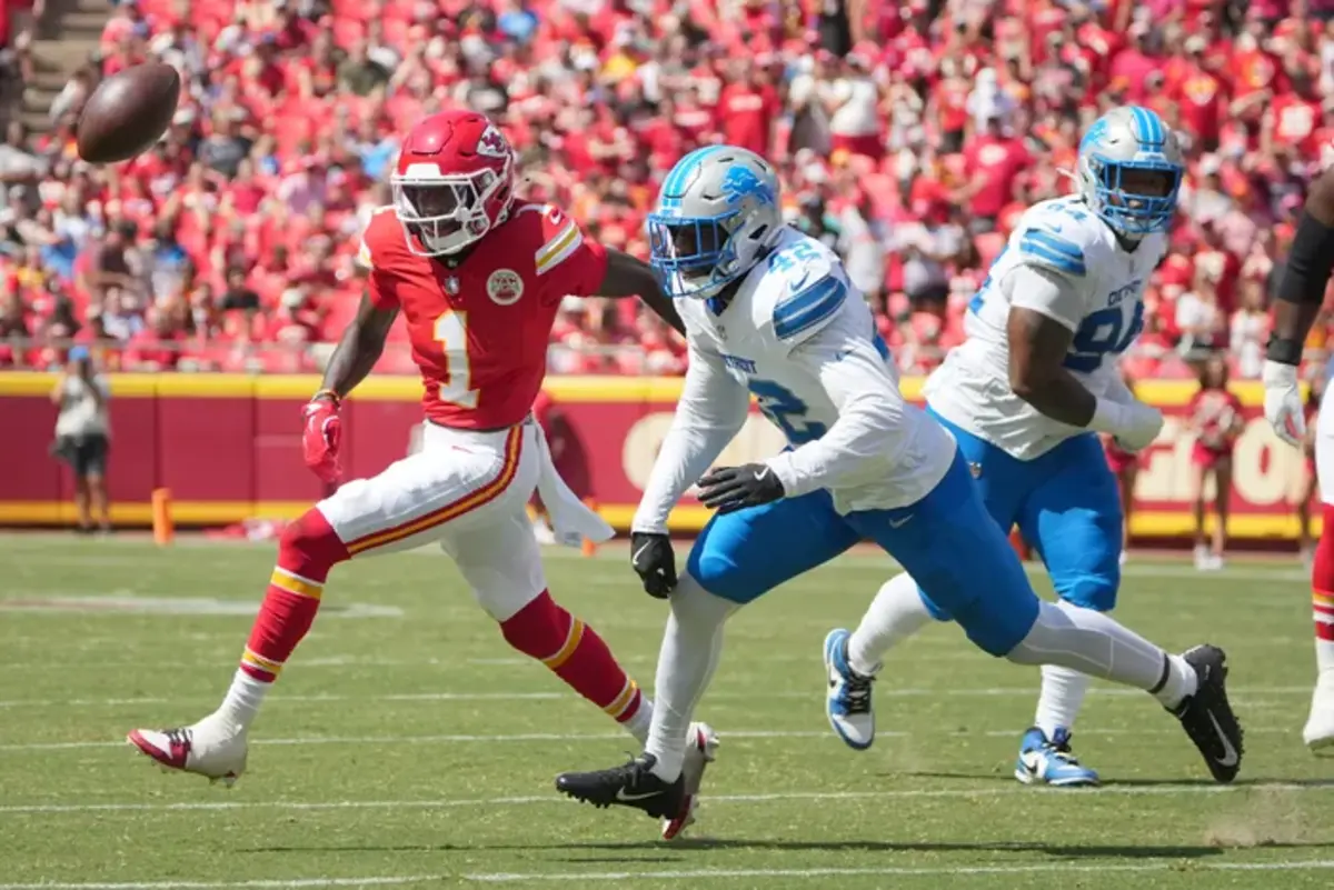 Xavier Worthy Detroit Lions