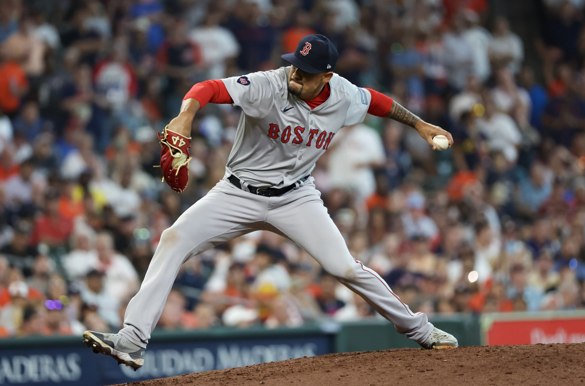 Red Sox Pitcher's Wild Behavior Caught on Camera During Rays Game - Athlon Sports