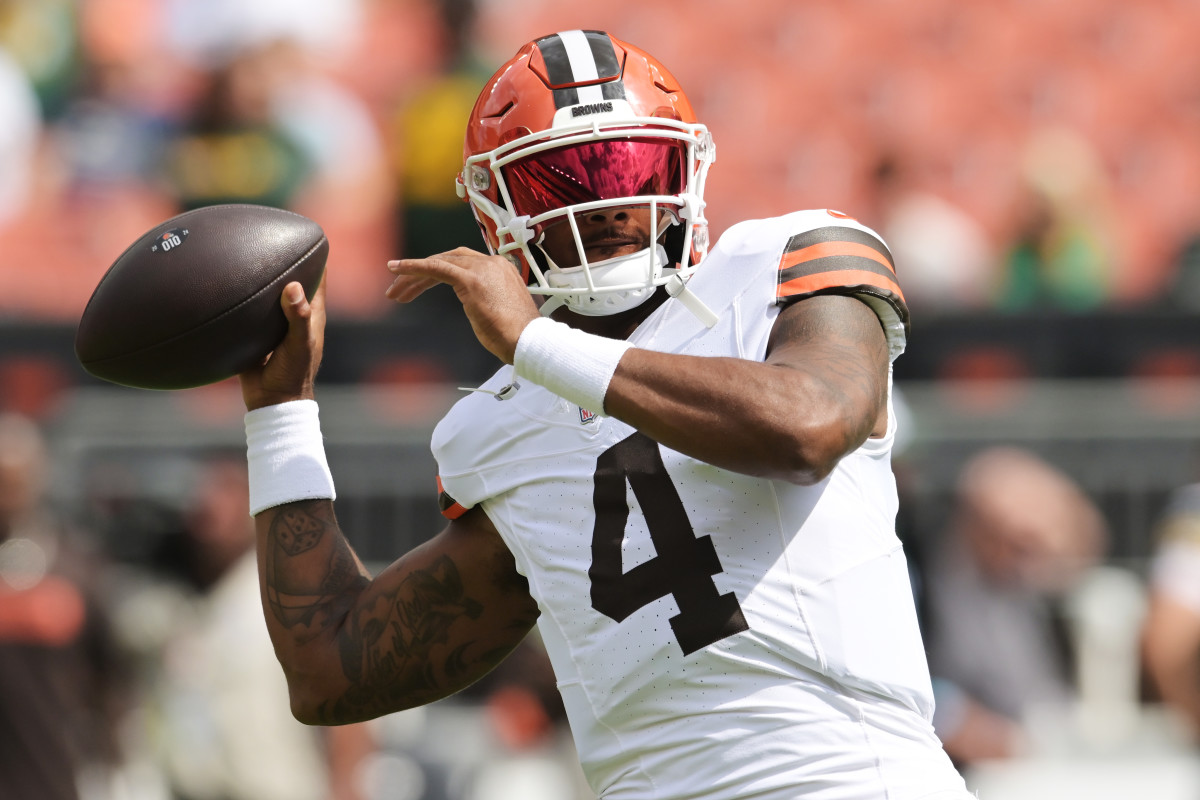 Cleveland Browns' Deshaun Watson Drops In Rankings: Week 1 Dallas ...