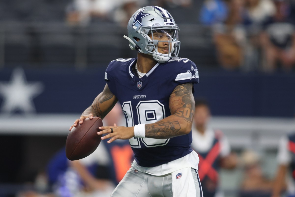 Dallas Cowboys quarterback Dak Prescott.