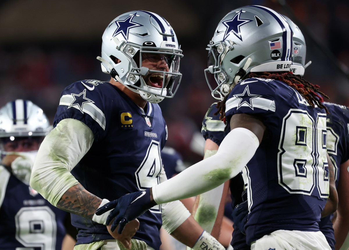 Dak Prescott and CeeDee Lamb.