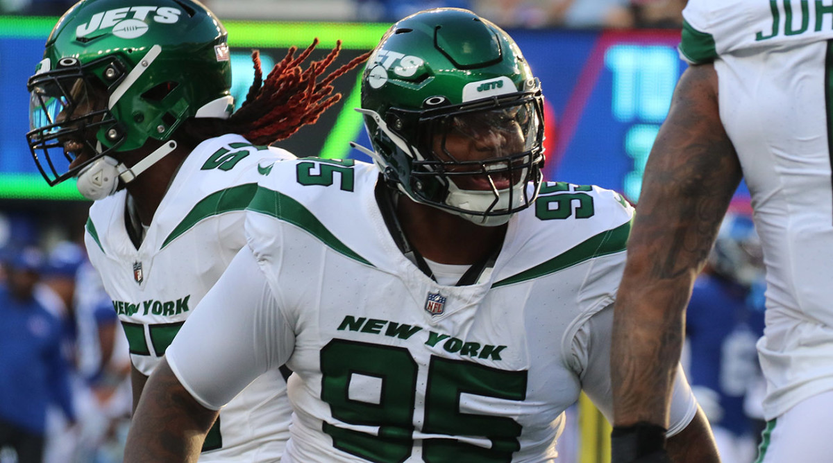 Image Javon Kinlaw image beautiful image beautiful image beautiful image beautiful image beautiful - Beautiful Battle!' New York Jets D-Line Receives Praise From Rival ...