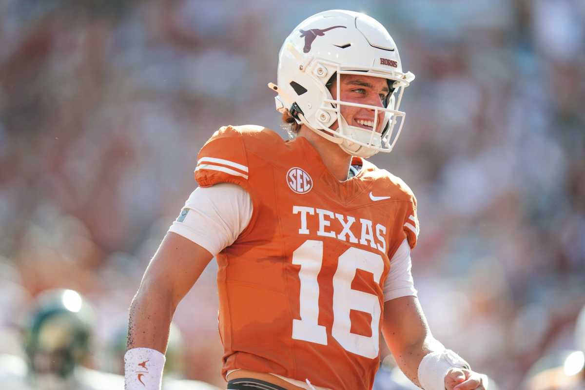 Texas Longhorns quarterback Arch Manning.