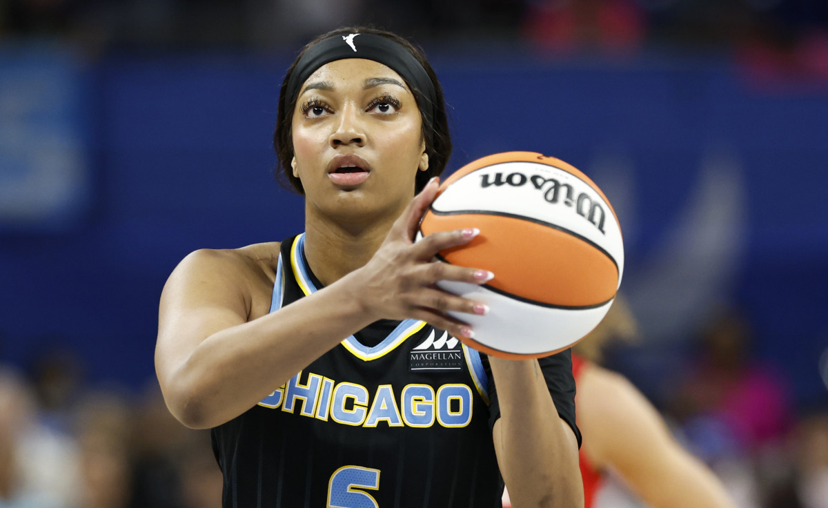 Chicago Sky forward Angel Reese