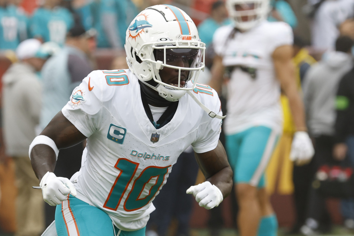 Miami Dolphins wide receiver Tyreek Hill.