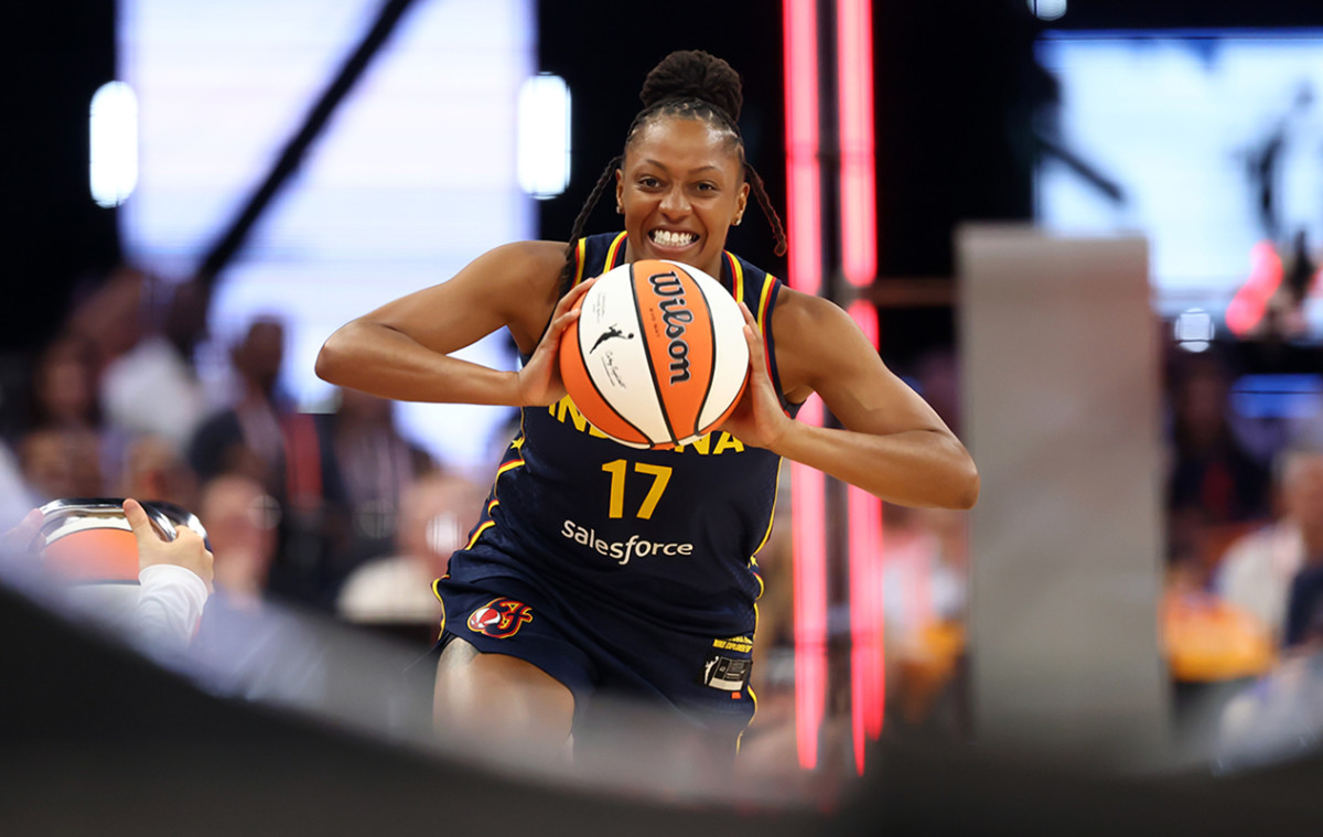 Indiana Fever player Kelsey Mitchell