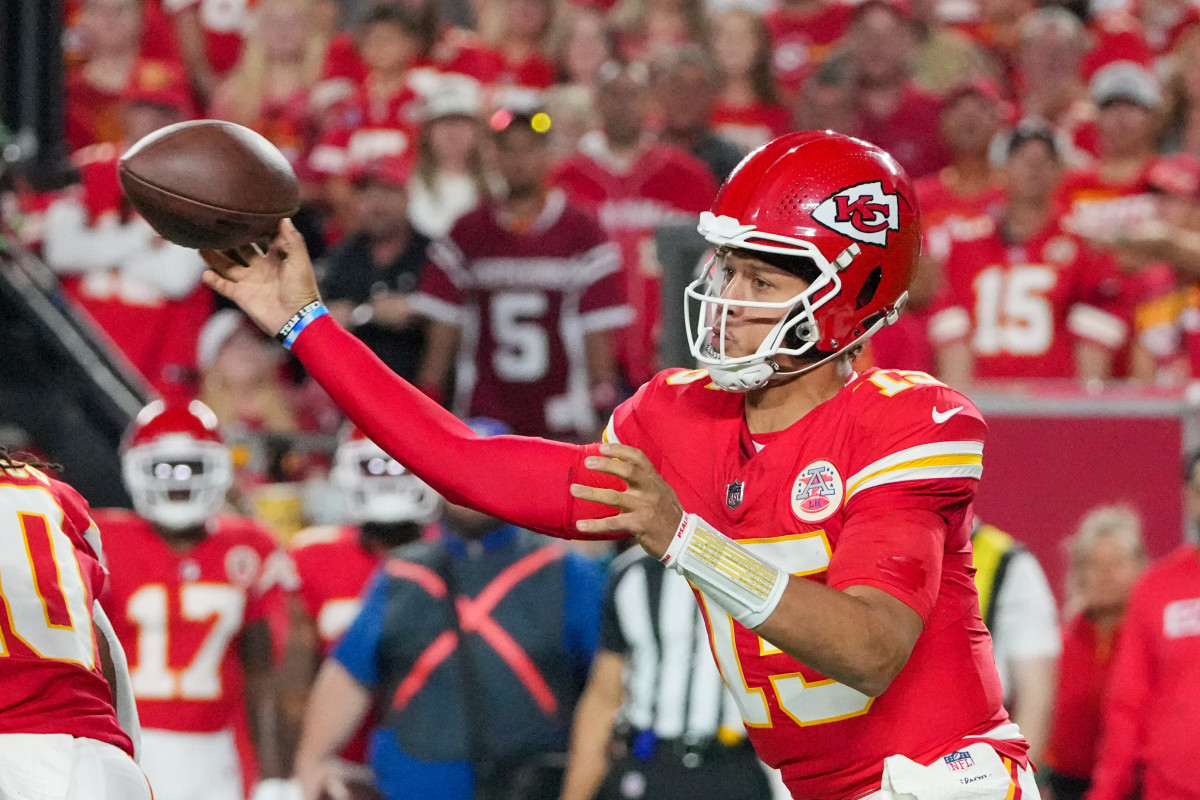 Chiefs quarterback Patrick Mahomes.