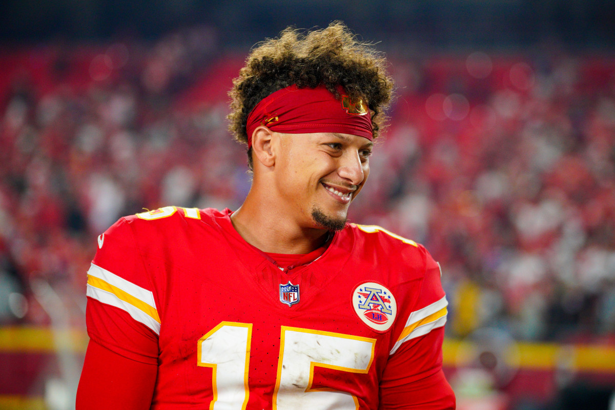 Chiefs QB Patrick Mahomes.