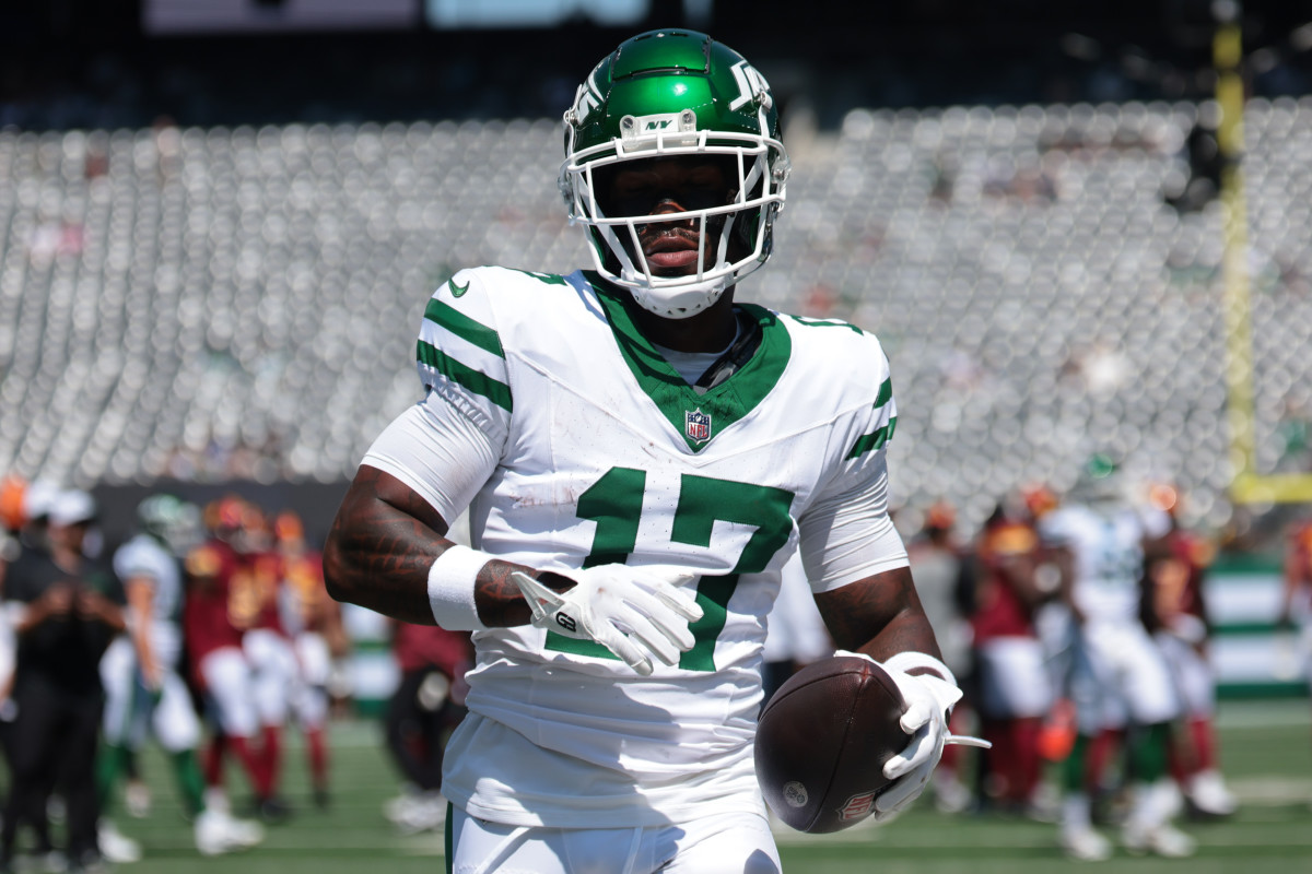 New York Jets wide receiver Malachi Corley