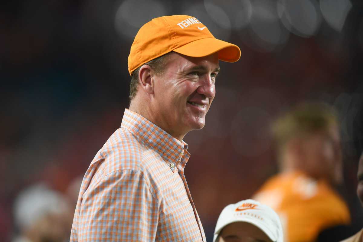 Former NFL and Tennessee Volunteers quarterback Peyton Manning