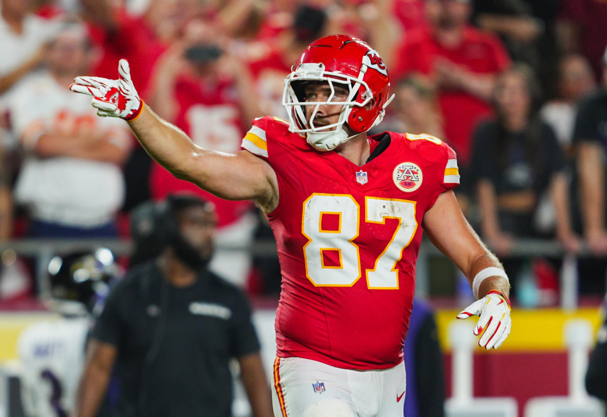 Travis Kelce Didn't Hold Back When Asked About His Slow Start - Athlon ...