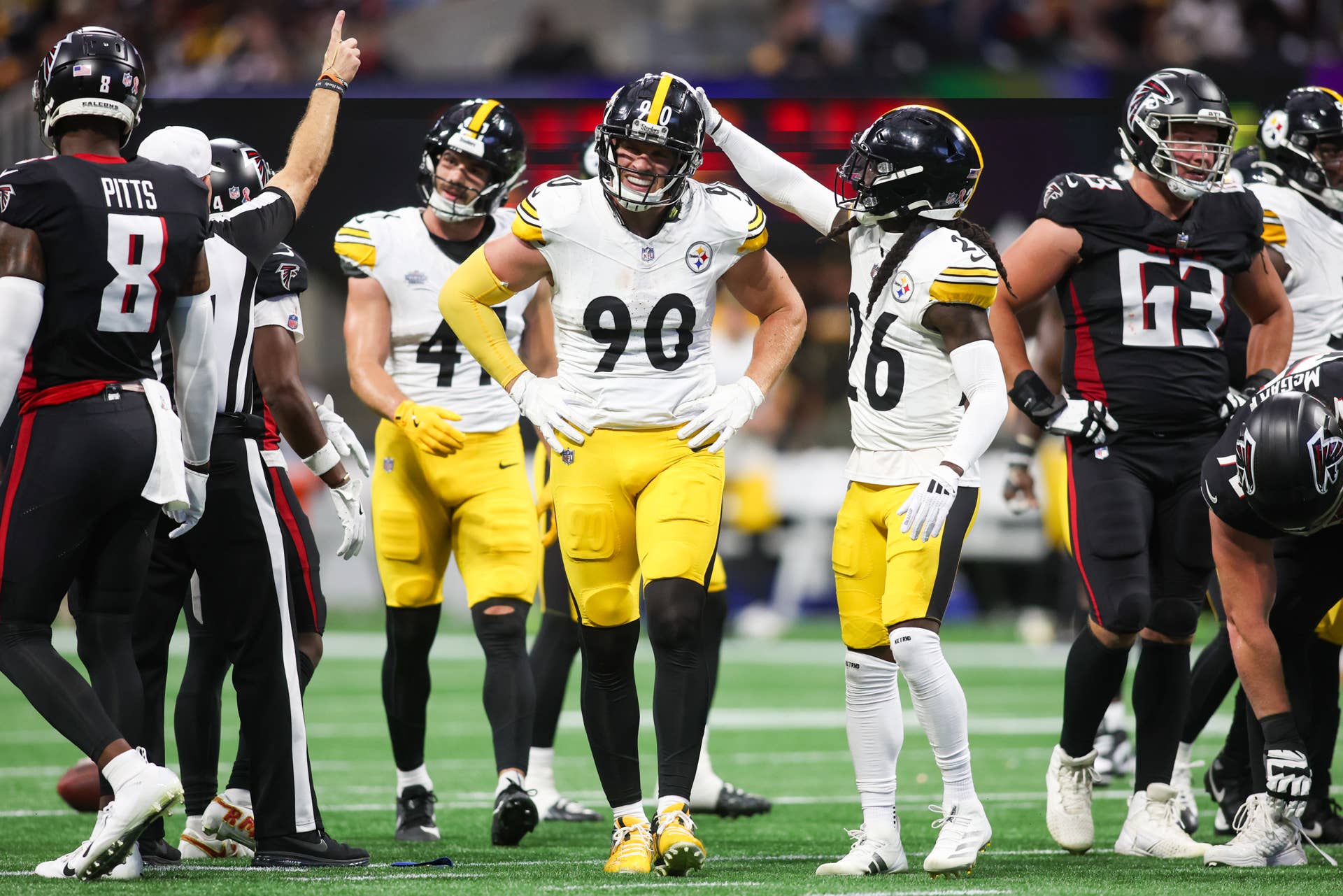 T.J. Watt, Pittsburgh Steelers (Foto: Brett Davis-Imagn Images)
