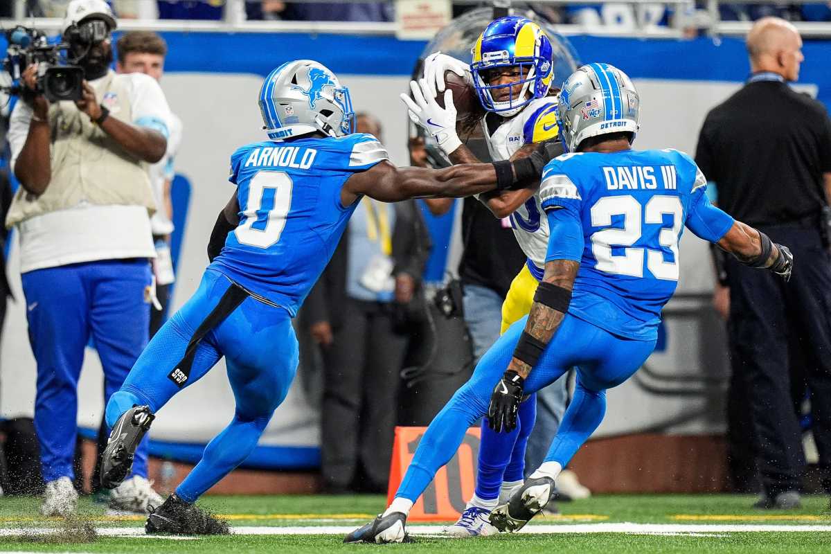 Lions CB Carlton Davis III Gives Update On Injury Scare After Sunday Night Win Over Rams - Athlon Sports